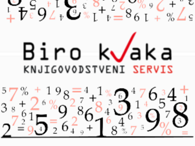 Biro Kvaka, knjigovodstvene usluge za poduzetnike, Dobrinj, Zagreb